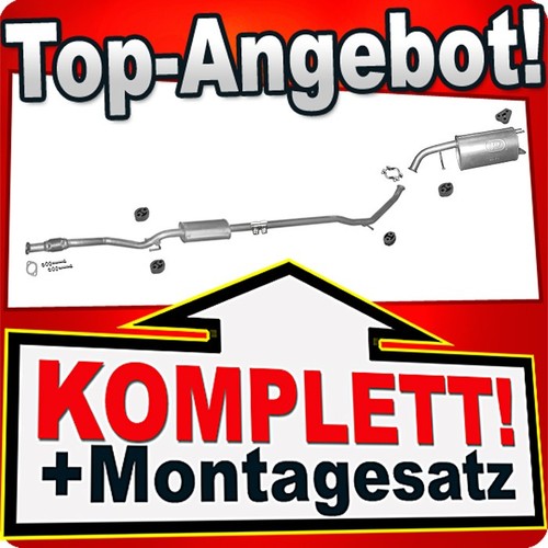 Auspuff für kia - auspuff, i