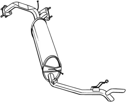Endschalldämpfer 282 975 - endschalldämpfer, 282-975