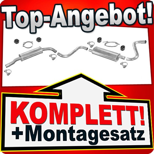 Auspuff für volvo 740 940 - für,