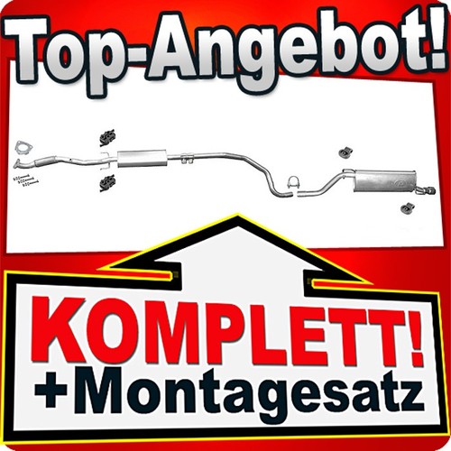 Auspuff für opel - für, d